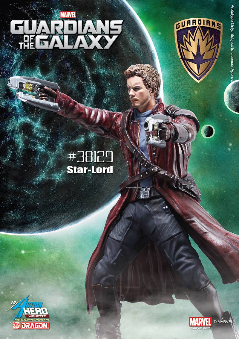 Guardians of the Galaxy 1:9 Action Hero: Star Lord