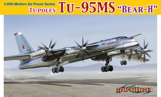 DeAgostini 1:350 Legendary Aircraft  USSR TU-95MS 