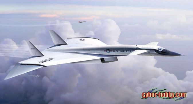 2015 - 1/200 XB-70A Valkyrie AV-1 - Cyber-Hobby Plastic Model Kits 