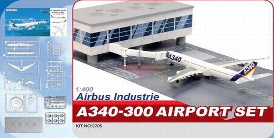 2205 1 400 A340 300 Airport Set Dragon Plastic Model Kits