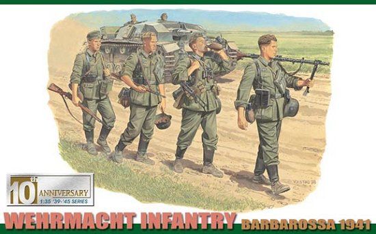 DRAGON MODELS 1/35 CanDo POCKET ARMY WEHRMACHT INFANTRY  BARBAROSSA 1941 