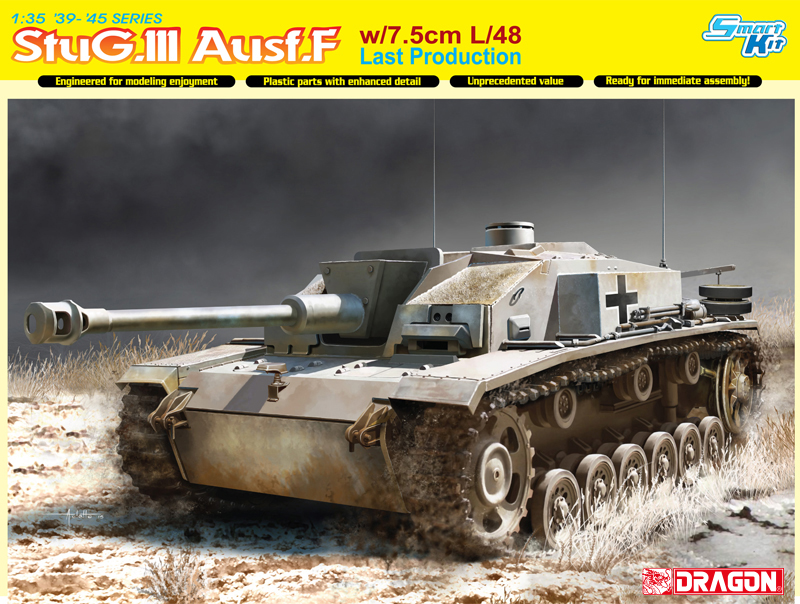 6756 - 1/35 StuG.III Ausf.F w/7.5cm L/48 Last Production - Smart 