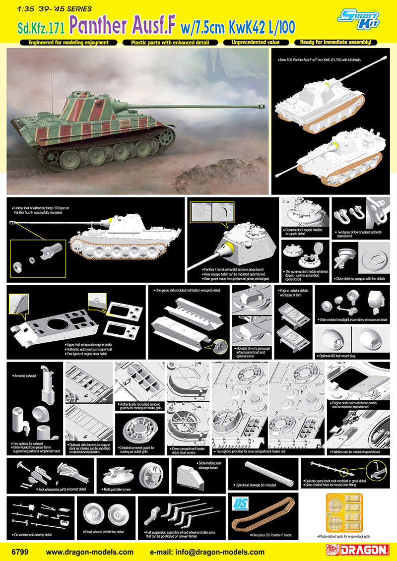 Panther Ausf. F with 7.5cm KwK42 L/100