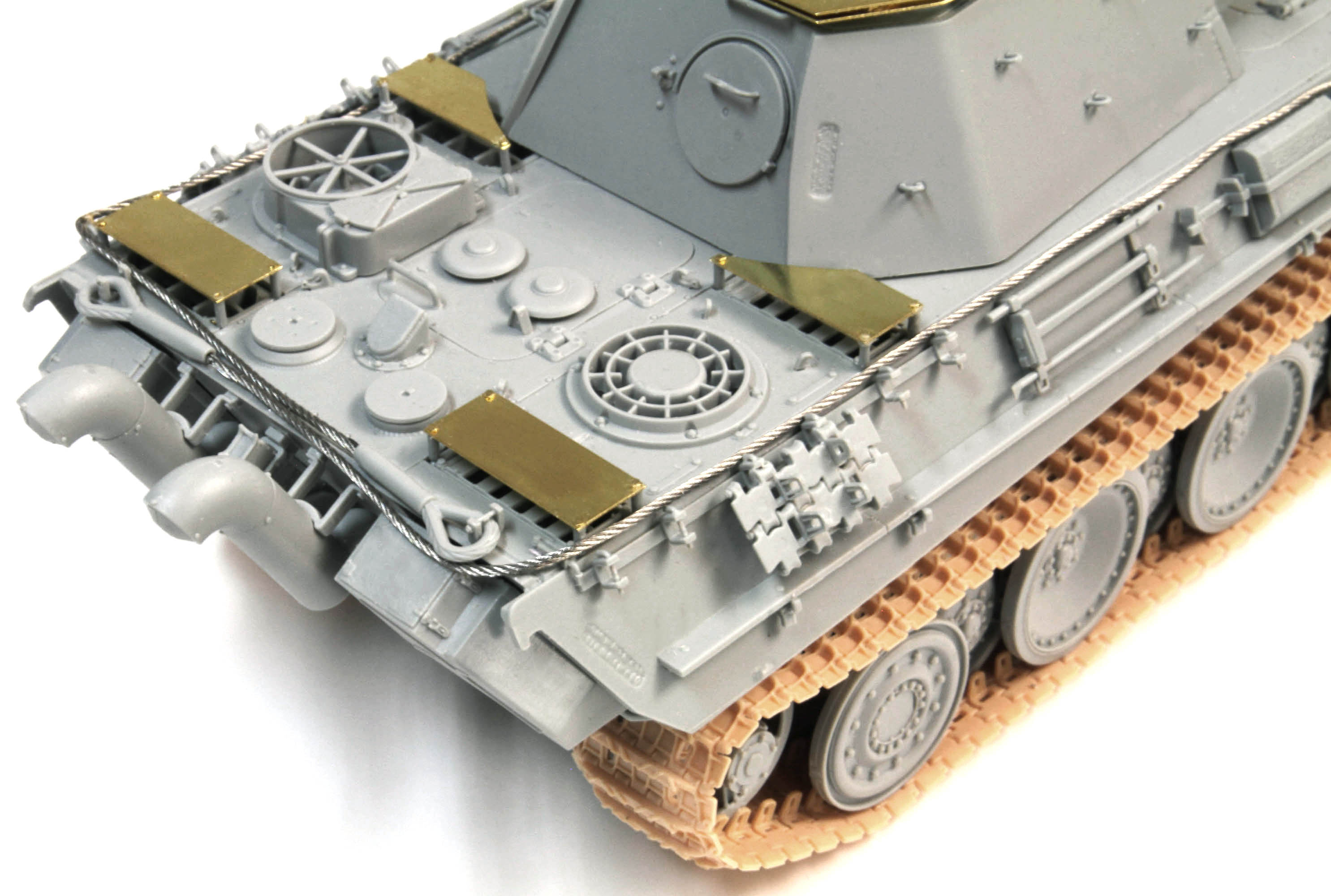 ET Model E72010 1/72 Panther Ausf.G Anti-Aircraft Armour for Dragon 