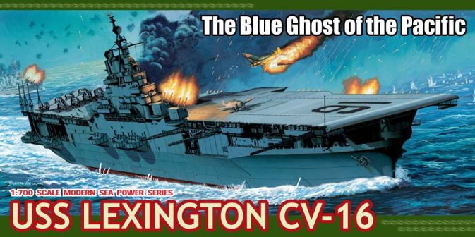 Yunxing Hobby 1/2000 USS Lexington & Saratoga