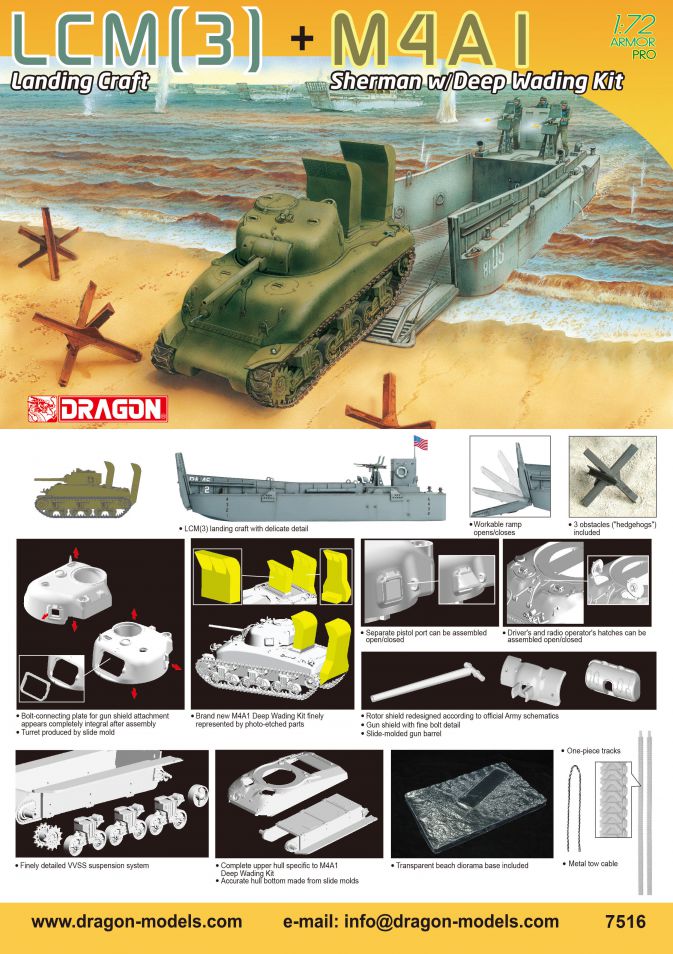 Resin Model Kit SH700016 4 vessels Fivestar 1/700 WWII IJA Armored Boat 