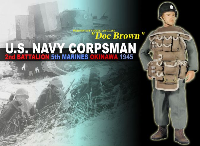 Brassard médical, US Navy Corpsman
