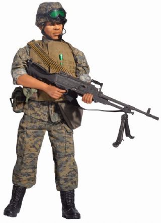 1/6 Scale Dragon Action Figures Cyber Hobby Kevin Yates Green Uniform 