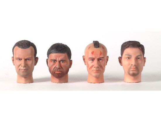 Action figure deals head