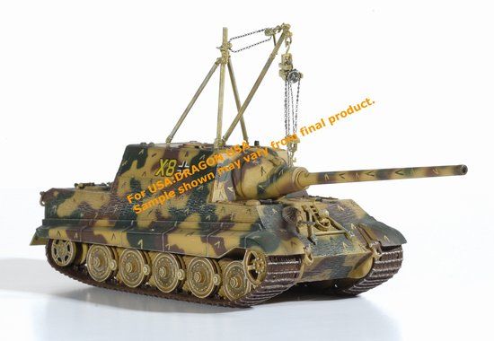 60266 - Jagdtiger Henschel Production w/Zimmerit, 2 Metric Ton 